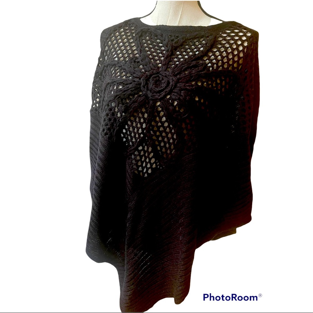 Fall coverup M /L. |Style & Co Sweater Poncho | Worn only a few times | M-L